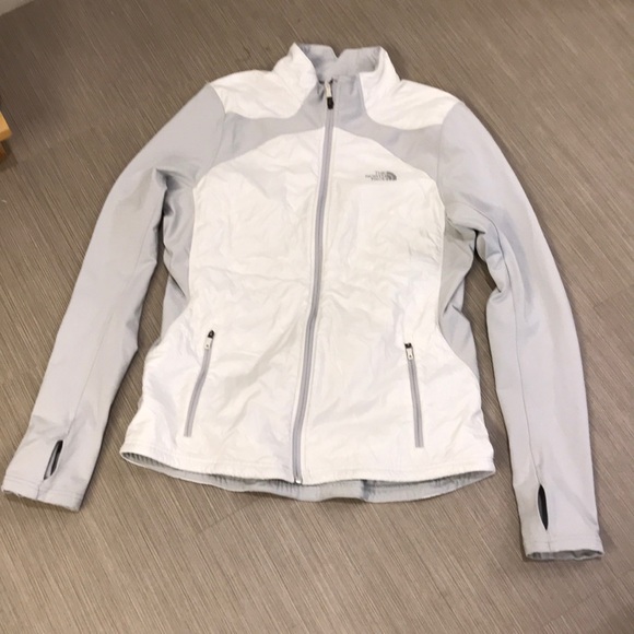 The North Face Jackets & Blazers - The North Face silver white jacket Large
